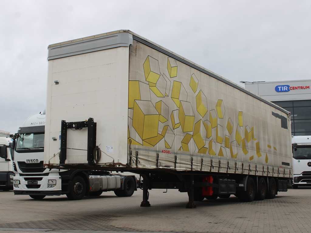 Kögel SN24, LOWDECK, SAF, LIFT AXLE, MULTILOCK, LIFTING ROOF - Тентованный полуприцеп: фото 1 Kögel SN24, LOWDECK, SAF, LIFT AXLE, MULTILOCK, LIFTING ROOF - Тентованный полуприцеп: фото 1
