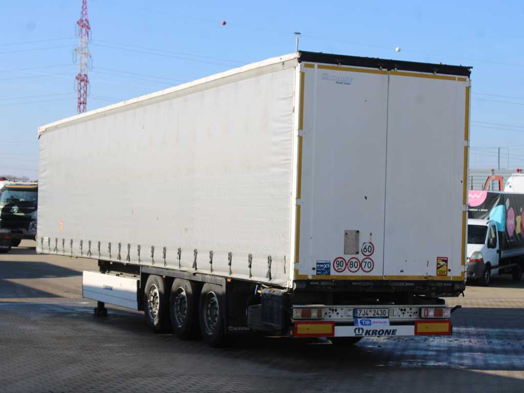 Krone SD, LIFT AXLE, MULTILOCK, 2X PALLET BASKET - Тентованный полуприцеп: фото 5 Krone SD, LIFT AXLE, MULTILOCK, 2X PALLET BASKET - Тентованный полуприцеп: фото 5