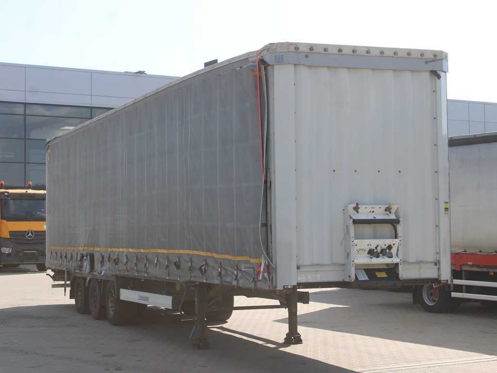 Krone SD, LIFTING AXLE, LOWDECK, LIFTING ROOF, MULTILOCK, SAF - Тентованный полуприцеп: фото 3 Krone SD, LIFTING AXLE, LOWDECK, LIFTING ROOF, MULTILOCK, SAF - Тентованный полуприцеп: фото 3