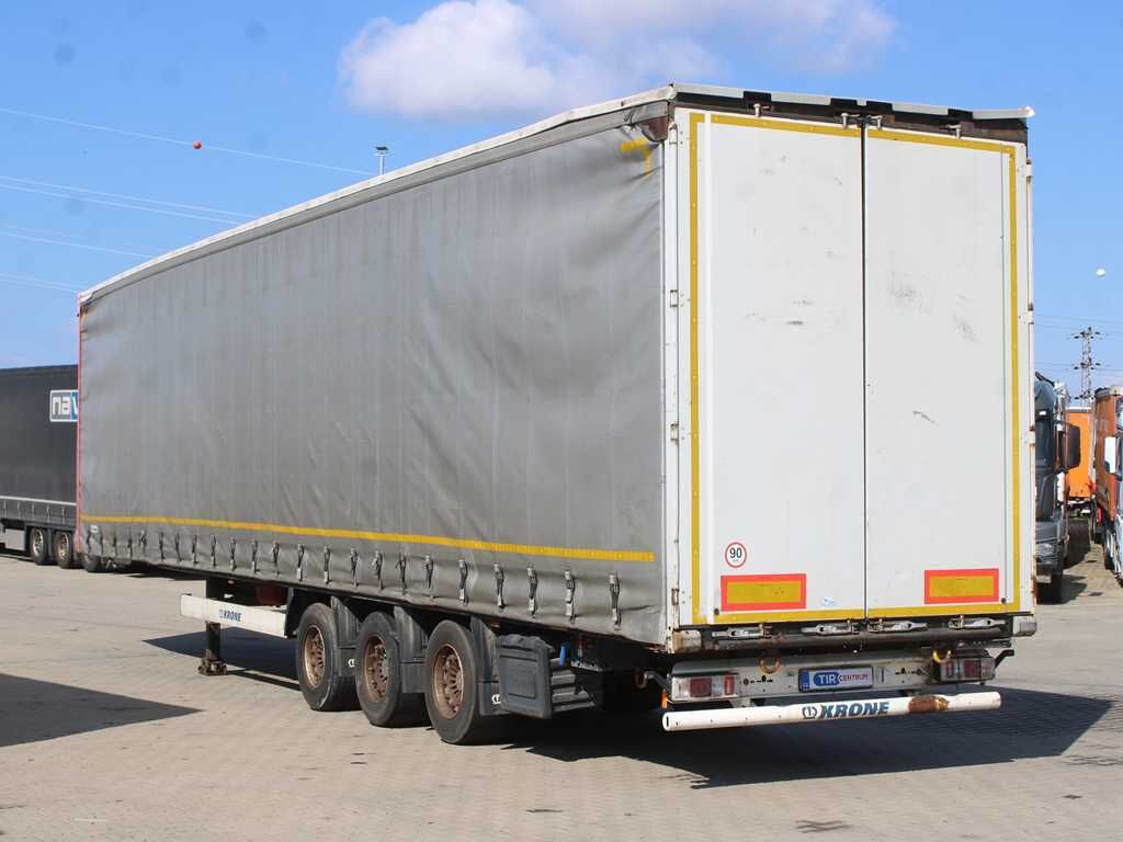 Krone SD, LIFTING AXLE, LOWDECK, LIFTING ROOF, MULTILOCK, SAF - Тентованный полуприцеп: фото 5 Krone SD, LIFTING AXLE, LOWDECK, LIFTING ROOF, MULTILOCK, SAF - Тентованный полуприцеп: фото 5