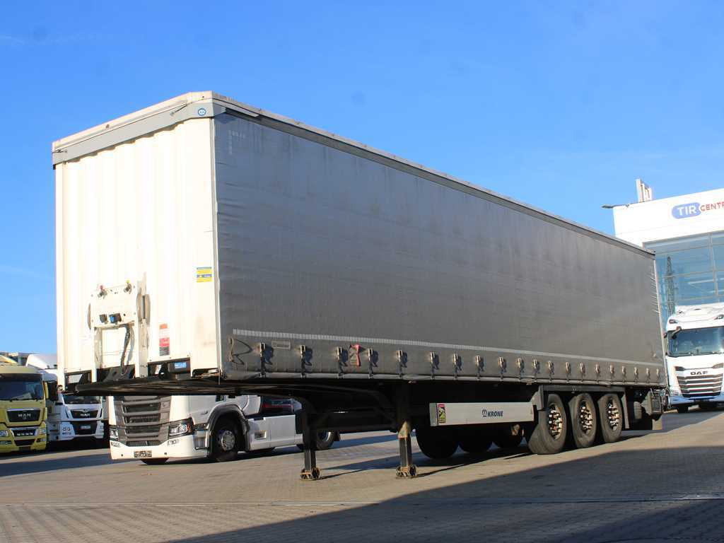 Krone SD, LIFTING AXLE, MULTILOCK - Тентованный полуприцеп: фото 1 Krone SD, LIFTING AXLE, MULTILOCK - Тентованный полуприцеп: фото 1