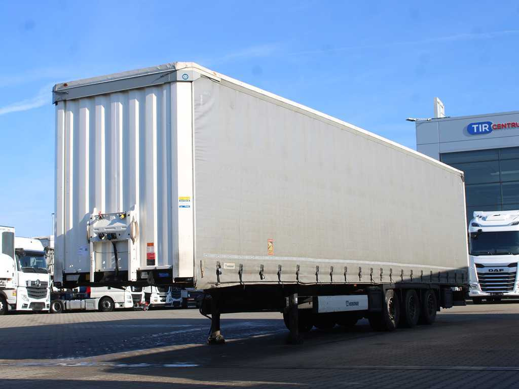Krone SD, LOWDECK, LIFTING AXLE, MULTILOCK, LIFTING ROOF - Тентованный полуприцеп: фото 1 Krone SD, LOWDECK, LIFTING AXLE, MULTILOCK, LIFTING ROOF - Тентованный полуприцеп: фото 1