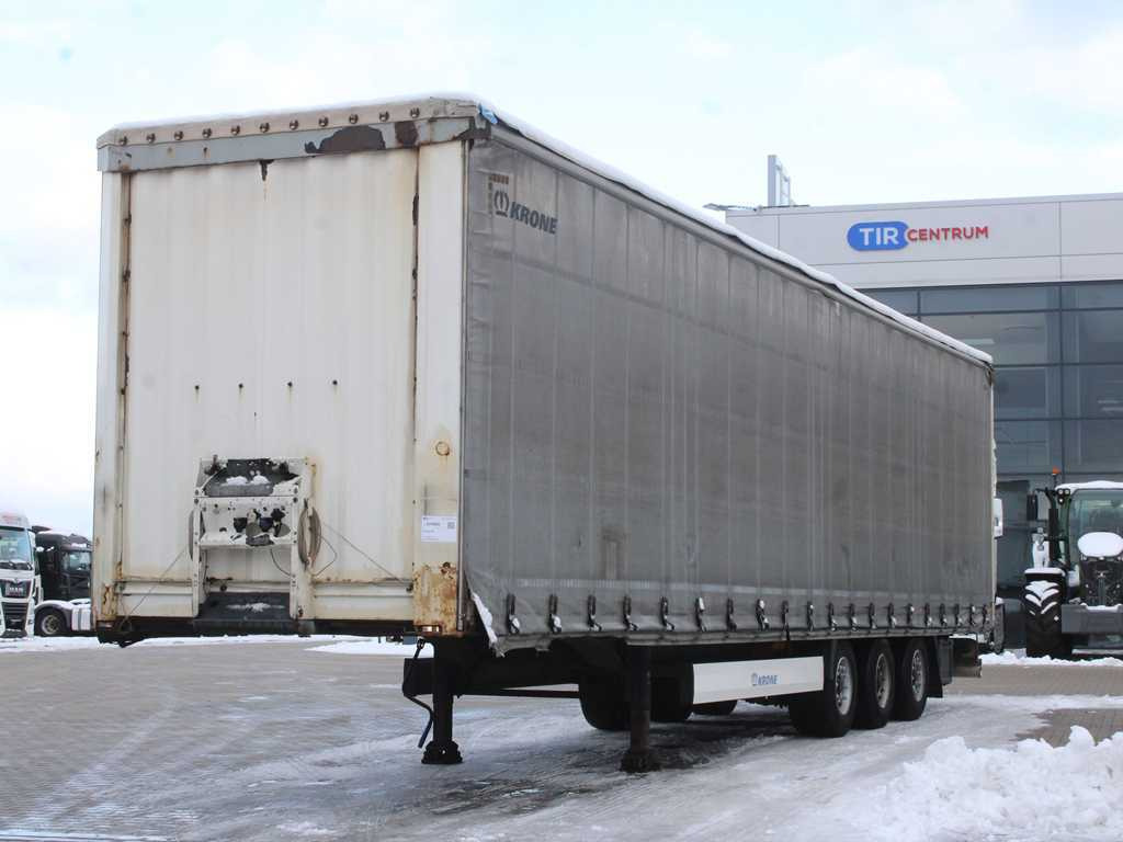Krone SD, LOWDECK, MULTILOCK, LIFTING AXLE, LIFTING ROOF - Тентованный полуприцеп: фото 1 Krone SD, LOWDECK, MULTILOCK, LIFTING AXLE, LIFTING ROOF - Тентованный полуприцеп: фото 1