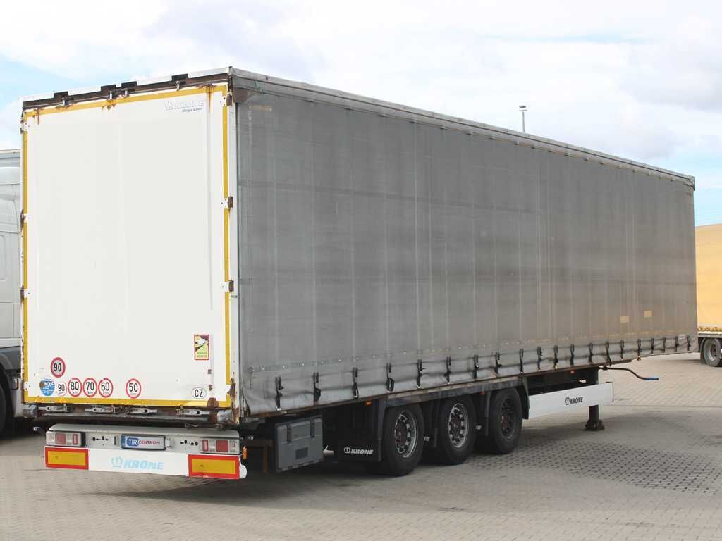 Krone SD, LOWDECK, MULTILOCK, LIFTING AXLE, LIFTING ROOF, SAF - Тентованный полуприцеп: фото 4 Krone SD, LOWDECK, MULTILOCK, LIFTING AXLE, LIFTING ROOF, SAF - Тентованный полуприцеп: фото 4