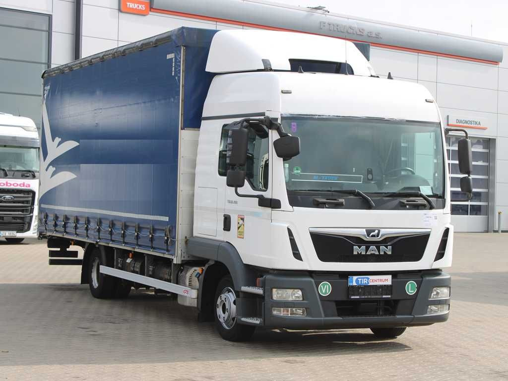 MAN TGL 8.190, EURO 6, PNEU 80% - Тентованный грузовик: фото 2 MAN TGL 8.190, EURO 6, PNEU 80% - Тентованный грузовик: фото 2