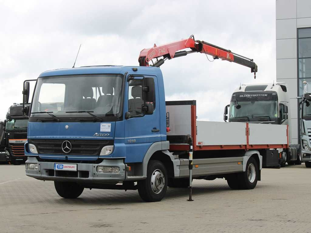 Mercedes-Benz ATEGO 1018, EURO 3, CRANE FASSI F40A.21 - Автоманипулятор: фото 1 Mercedes-Benz ATEGO 1018, EURO 3, CRANE FASSI F40A.21 - Автоманипулятор: фото 1