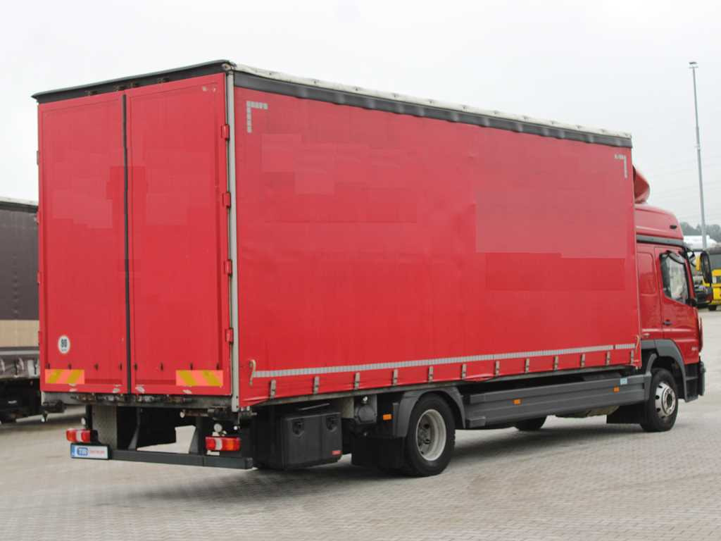 Mercedes-Benz ATEGO 1223, EURO 6, NAVIGATION, TIRES 80% - Тентованный грузовик: фото 3 Mercedes-Benz ATEGO 1223, EURO 6, NAVIGATION, TIRES 80% - Тентованный грузовик: фото 3