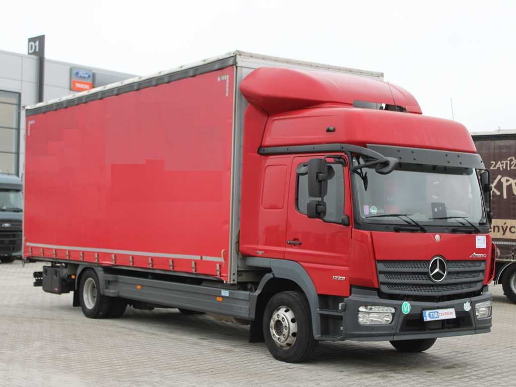 Mercedes-Benz ATEGO 1223, EURO 6, NAVIGATION, TIRES 80% - Тентованный грузовик: фото 2 Mercedes-Benz ATEGO 1223, EURO 6, NAVIGATION, TIRES 80% - Тентованный грузовик: фото 2