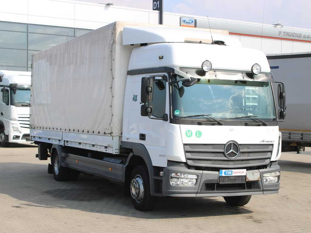 Mercedes-Benz ATEGO 1230, EURO 6, TAIL LIFT, SIDEWALLS - Тентованный грузовик: фото 2 Mercedes-Benz ATEGO 1230, EURO 6, TAIL LIFT, SIDEWALLS - Тентованный грузовик: фото 2