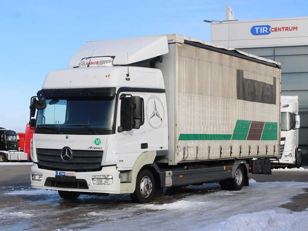 Mercedes-Benz ATEGO 816, EURO 6, INDEPENDENT AIR CONDITIONING - Тентованный грузовик: фото 1 Mercedes-Benz ATEGO 816, EURO 6, INDEPENDENT AIR CONDITIONING - Тентованный грузовик: фото 1