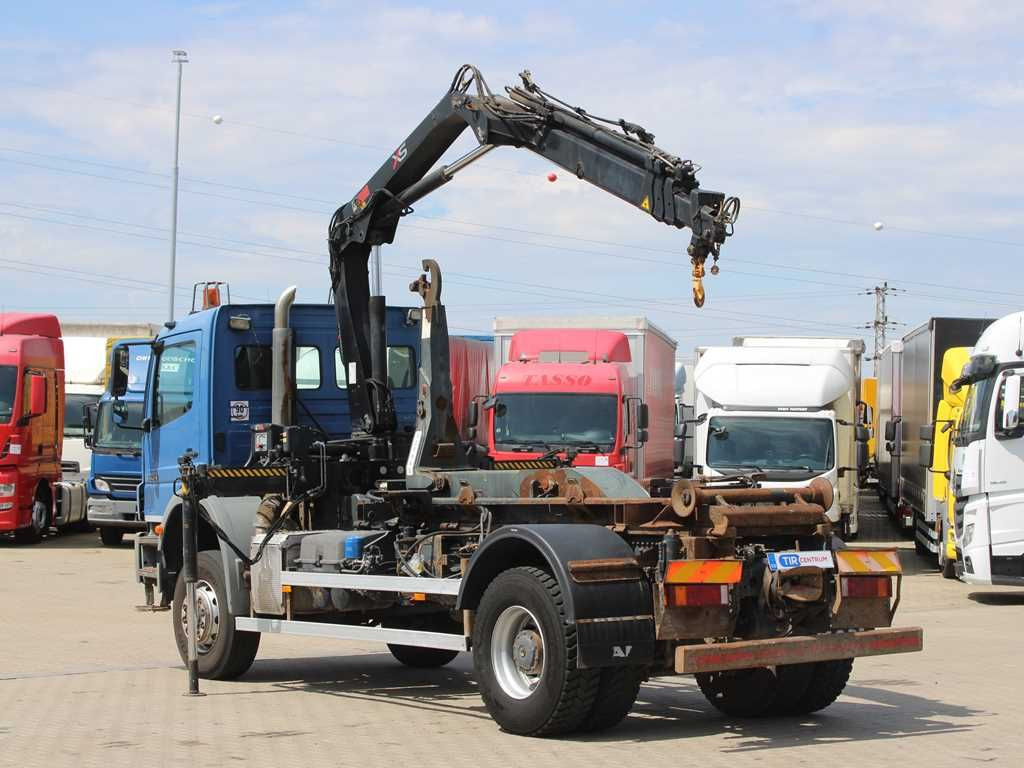 Mercedes-Benz AXOR 1824, CRANE HIAB 099B-3 DUO, 4x4 - Крюковой мультилифт, Автоманипулятор: фото 4 Mercedes-Benz AXOR 1824, CRANE HIAB 099B-3 DUO, 4x4 - Крюковой мультилифт, Автоманипулятор: фото 4