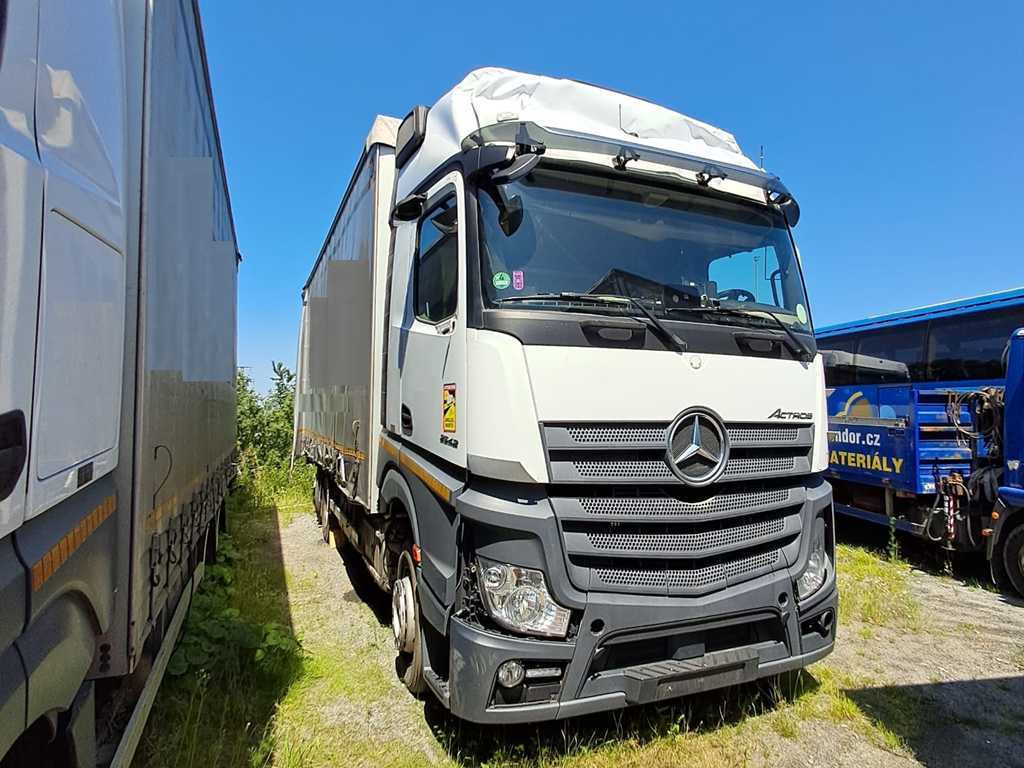Mercedes-Benz Actros 2542, 6X2 + PANAV TVK18M - Тентованный грузовик: фото 2 Mercedes-Benz Actros 2542, 6X2 + PANAV TVK18M - Тентованный грузовик: фото 2