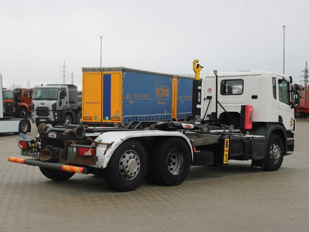 Scania P410, EURO 5, 6X2, HOOK CONTAINER, LIFTING AXLE - Крюковой мультилифт: фото 3 Scania P410, EURO 5, 6X2, HOOK CONTAINER, LIFTING AXLE - Крюковой мультилифт: фото 3