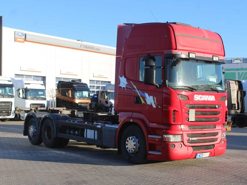 Scania R 420 LB, EURO 5, 6X2, MNB, BDF, RETARDER - Грузовик-контейнеровоз/ Сменный кузов: фото 2 Scania R 420 LB, EURO 5, 6X2, MNB, BDF, RETARDER - Грузовик-контейнеровоз/ Сменный кузов: фото 2