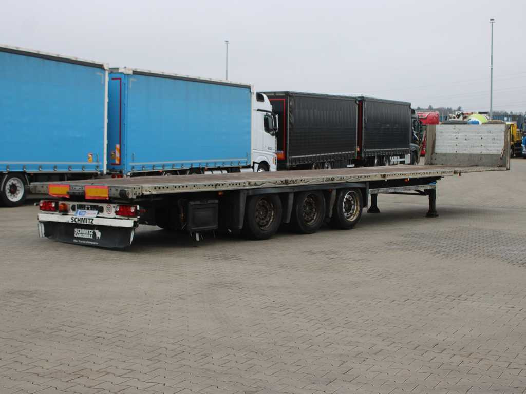 Schmitz CARGOBULL SCB *S3T, LIFTING AXLE, MULTILOCK, LOWDECK - Полуприцеп бортовой/ Платформа: фото 4 Schmitz CARGOBULL SCB *S3T, LIFTING AXLE, MULTILOCK, LOWDECK - Полуприцеп бортовой/ Платформа: фото 4