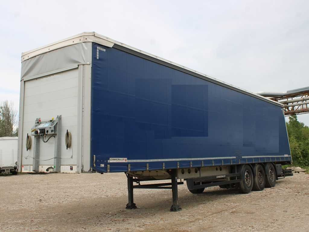 Schwarzmüller SPA 3/E, MULTILOCK, LIFTING AXLE, SAF, MULDA - Тентованный полуприцеп: фото 1 Schwarzmüller SPA 3/E, MULTILOCK, LIFTING AXLE, SAF, MULDA - Тентованный полуприцеп: фото 1