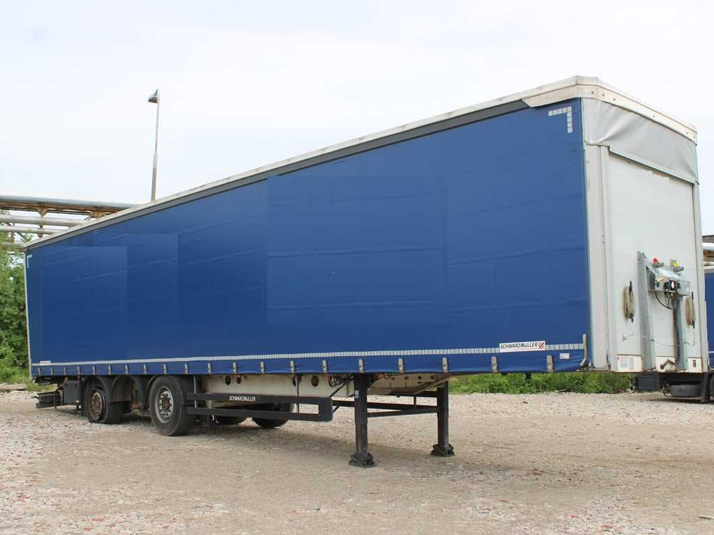 Schwarzmüller SPA 3/E, MULTILOCK, LIFTING AXLE, SAF, MULDA - Тентованный полуприцеп: фото 2 Schwarzmüller SPA 3/E, MULTILOCK, LIFTING AXLE, SAF, MULDA - Тентованный полуприцеп: фото 2