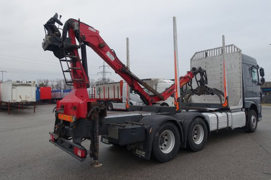 DAF FAT XF 510 mit Penz Ladekran 15Z8.70 inkl. Holzgreifer 6x4 - Лесовоз: фото 4 DAF FAT XF 510 mit Penz Ladekran 15Z8.70 inkl. Holzgreifer 6x4 - Лесовоз: фото 4