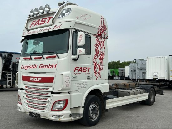 DAF XF 410 FA BDF SSC Euro 6, Retarder - Грузовик-контейнеровоз/ Сменный кузов: фото 1 DAF XF 410 FA BDF SSC Euro 6, Retarder - Грузовик-контейнеровоз/ Сменный кузов: фото 1