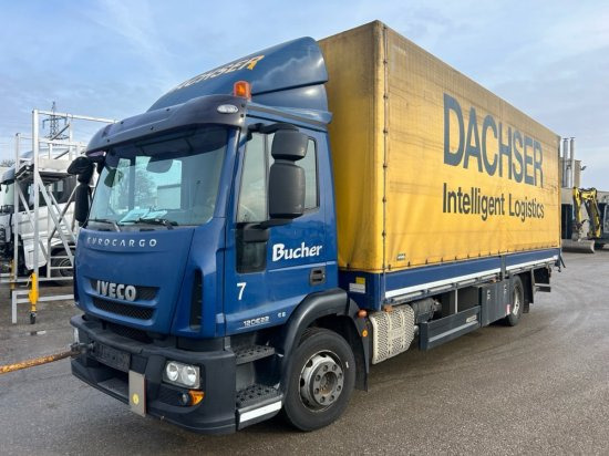 Iveco Eurocargo 120E22 Plane, Schalter LBW, Engine damage - Тентованный грузовик: фото 1 Iveco Eurocargo 120E22 Plane, Schalter LBW, Engine damage - Тентованный грузовик: фото 1