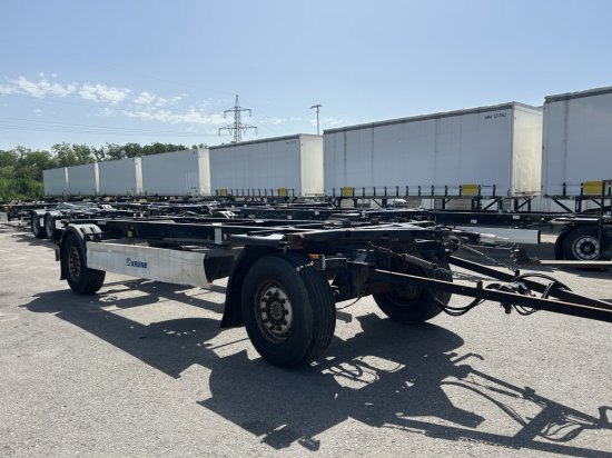 Krone AZ 18, Standard-Lafette BPW-Achsen, - Прицеп-контейнеровоз/ Сменный кузов: фото 3 Krone AZ 18, Standard-Lafette BPW-Achsen, - Прицеп-контейнеровоз/ Сменный кузов: фото 3