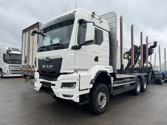 MAN TGS 33.510 BL 6x4, Intarder, Holztransporter, LIV 120Z - Лесовоз, Автоманипулятор: фото 1 MAN TGS 33.510 BL 6x4, Intarder, Holztransporter, LIV 120Z - Лесовоз, Автоманипулятор: фото 1