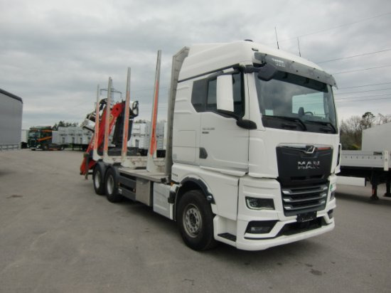 MAN TGX 33.580 BL 6x4, Intarder, Holztransporter, - Лесовоз, Автоманипулятор: фото 3 MAN TGX 33.580 BL 6x4, Intarder, Holztransporter, - Лесовоз, Автоманипулятор: фото 3