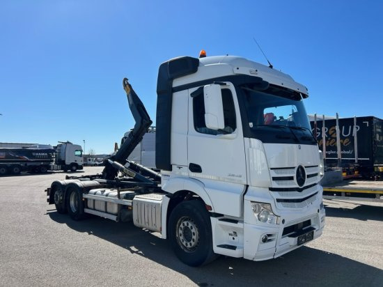 Mercedes-Benz Actros 2545L 6x2 Hyva Abroller, E6 ,Retarder, Lenk-Liftachse, - Крюковой мультилифт: фото 3 Mercedes-Benz Actros 2545L 6x2 Hyva Abroller, E6 ,Retarder, Lenk-Liftachse, - Крюковой мультилифт: фото 3