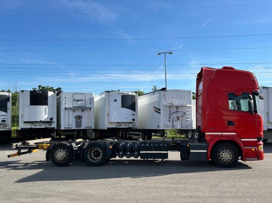 Scania R410 6x2 Topline, BDF, E6, Automatik, Redarter, Standklima, Liftachse - Грузовик-контейнеровоз/ Сменный кузов: фото 4 Scania R410 6x2 Topline, BDF, E6, Automatik, Redarter, Standklima, Liftachse - Грузовик-контейнеровоз/ Сменный кузов: фото 4