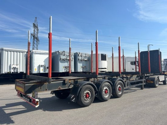 Schwarzmüller Holzauflieger 6 Rungenpaare, BPW-Achsen - Полуприцеп лесовоз: фото 4 Schwarzmüller Holzauflieger 6 Rungenpaare, BPW-Achsen - Полуприцеп лесовоз: фото 4