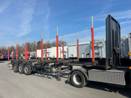 Schwarzmüller Holzauflieger 6 Rungenpaare, BPW-Achsen - Полуприцеп лесовоз: фото 3 Schwarzmüller Holzauflieger 6 Rungenpaare, BPW-Achsen - Полуприцеп лесовоз: фото 3