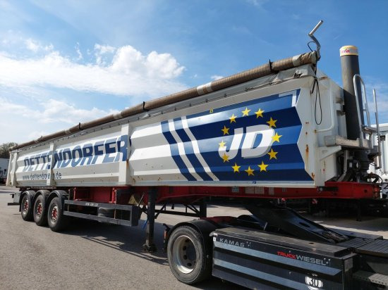 Schwarzmüller K10VLN3 Stahlmulde, Portaltüren, Alufelgen, Liftachse, 60m3 - Самосвальный полуприцеп: фото 5 Schwarzmüller K10VLN3 Stahlmulde, Portaltüren, Alufelgen, Liftachse, 60m3 - Самосвальный полуприцеп: фото 5