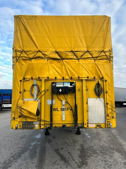 Schwarzmüller Spezialauflieger Schräglader, Coilmulde, Liftachse, Edscha-Verdeck, - Тентованный полуприцеп: фото 2 Schwarzmüller Spezialauflieger Schräglader, Coilmulde, Liftachse, Edscha-Verdeck, - Тентованный полуприцеп: фото 2