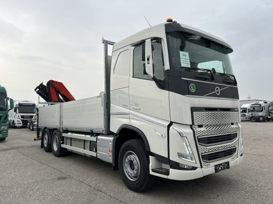 Volvo FH 500 6X2 Euro6, Retarder, Pritsche, Palfinger PK22002-EH - Грузовик бортовой/ Платформа, Автоманипулятор: фото 3 Volvo FH 500 6X2 Euro6, Retarder, Pritsche, Palfinger PK22002-EH - Грузовик бортовой/ Платформа, Автоманипулятор: фото 3