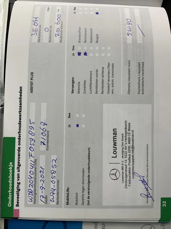 Седан Mercedes-Benz C 200 K Elegance UNIEK ! Airco Compressor Alu Velg Euro: фото 17