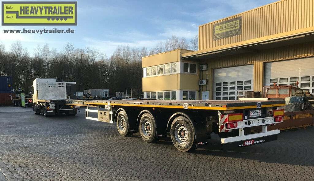 Faymonville MAX Trailer 3-Achs-Tele-Plateau zwangsgelenkt - Полуприцеп бортовой/ Платформа: фото 4 Faymonville MAX Trailer 3-Achs-Tele-Plateau zwangsgelenkt - Полуприцеп бортовой/ Платформа: фото 4