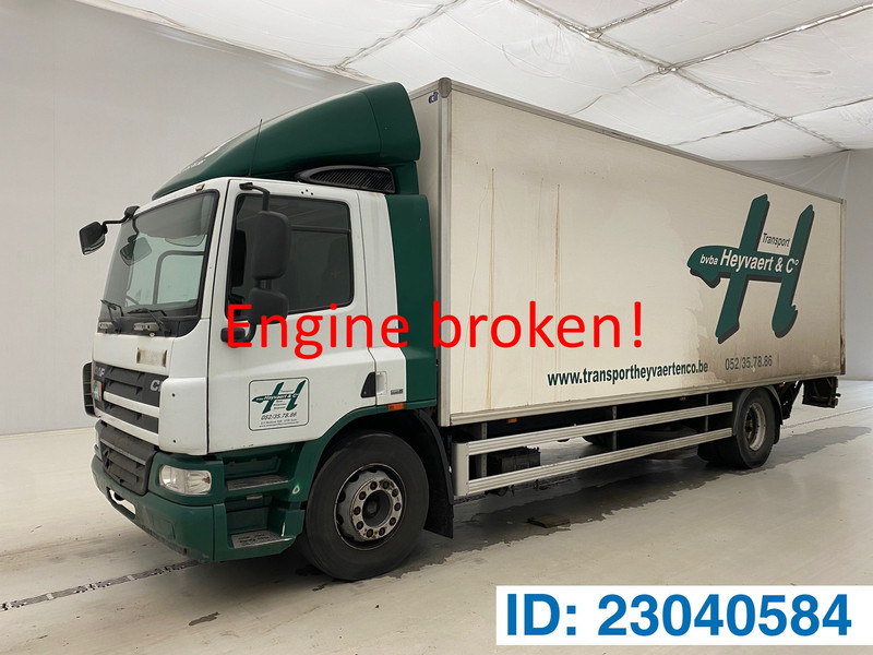 DAF CF75.250 - damaged engine - Грузовик с закрытым кузовом: фото 1 DAF CF75.250 - damaged engine - Грузовик с закрытым кузовом: фото 1