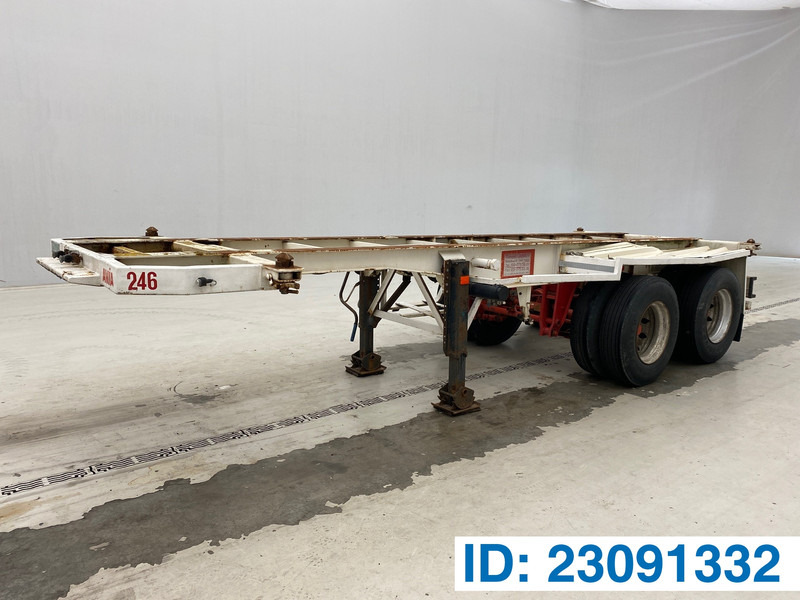 Flandria Skelet 20 ft - Полуприцеп-контейнеровоз/ Сменный кузов: фото 1 Flandria Skelet 20 ft - Полуприцеп-контейнеровоз/ Сменный кузов: фото 1