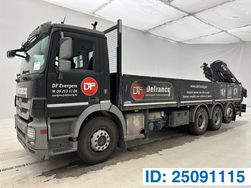 Mercedes-Benz Actros 3236 - 8x4 - Грузовик бортовой/ Платформа, Автоманипулятор: фото 1 Mercedes-Benz Actros 3236 - 8x4 - Грузовик бортовой/ Платформа, Автоманипулятор: фото 1