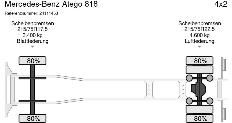 Рефрижератор Mercedes-Benz Atego 818: фото 9 Рефрижератор Mercedes-Benz Atego 818: фото 9