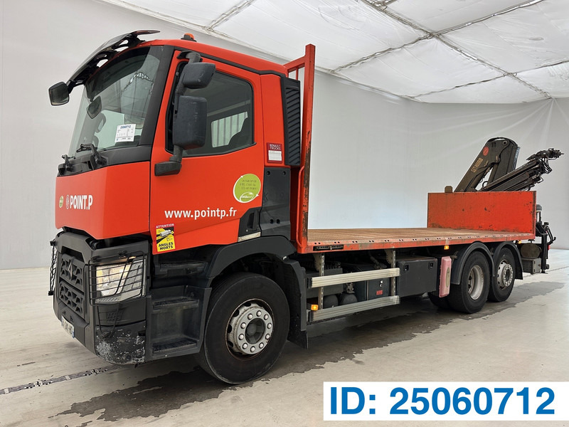 Renault C 430 - 6x2 - Грузовик бортовой/ Платформа, Автоманипулятор: фото 1 Renault C 430 - 6x2 - Грузовик бортовой/ Платформа, Автоманипулятор: фото 1