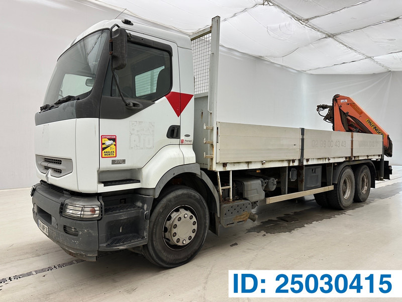 Renault Premium 370 DCi - 6x2 - Грузовик бортовой/ Платформа, Автоманипулятор: фото 1 Renault Premium 370 DCi - 6x2 - Грузовик бортовой/ Платформа, Автоманипулятор: фото 1
