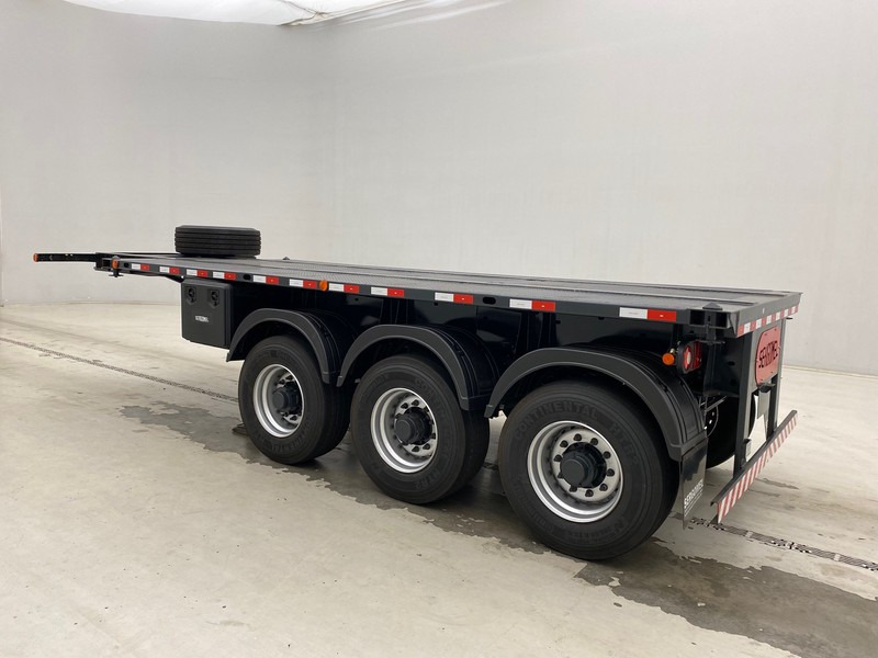 Новый Полуприцеп-контейнеровоз/ Сменный кузов SERGOMEL Chassis/Plateau 20FT - NEW: фото 8