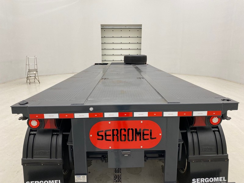 Новый Полуприцеп-контейнеровоз/ Сменный кузов SERGOMEL Chassis/Plateau 20FT - NEW: фото 11