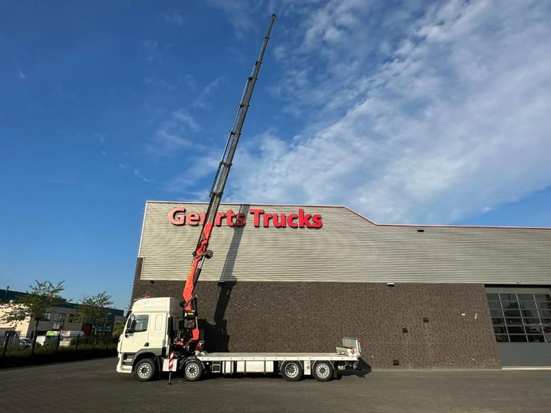 DAF CF 450 8X2 OPRIJWAGEN/MACHINE TRANSPORTER + PALFINGER PK 29002 G KRAAN/KRAN/CRANE/GRUA - Автоманипулятор: фото 4 DAF CF 450 8X2 OPRIJWAGEN/MACHINE TRANSPORTER + PALFINGER PK 29002 G KRAAN/KRAN/CRANE/GRUA - Автоманипулятор: фото 4
