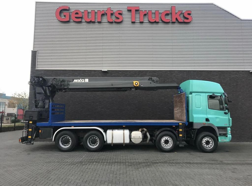 DAF CF 460 8X4 + MKG HMK 401/kran/kraan/Montagekran/ - Автоманипулятор, Грузовик бортовой/ Платформа: фото 4 DAF CF 460 8X4 + MKG HMK 401/kran/kraan/Montagekran/ - Автоманипулятор, Грузовик бортовой/ Платформа: фото 4