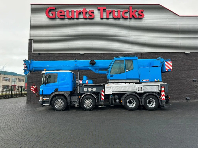 Scania P420 8X4 + FAUN HK 40 + JIB KRAAN/KRAN/CRANE/GRUA - Автоманипулятор: фото 1 Scania P420 8X4 + FAUN HK 40 + JIB KRAAN/KRAN/CRANE/GRUA - Автоманипулятор: фото 1
