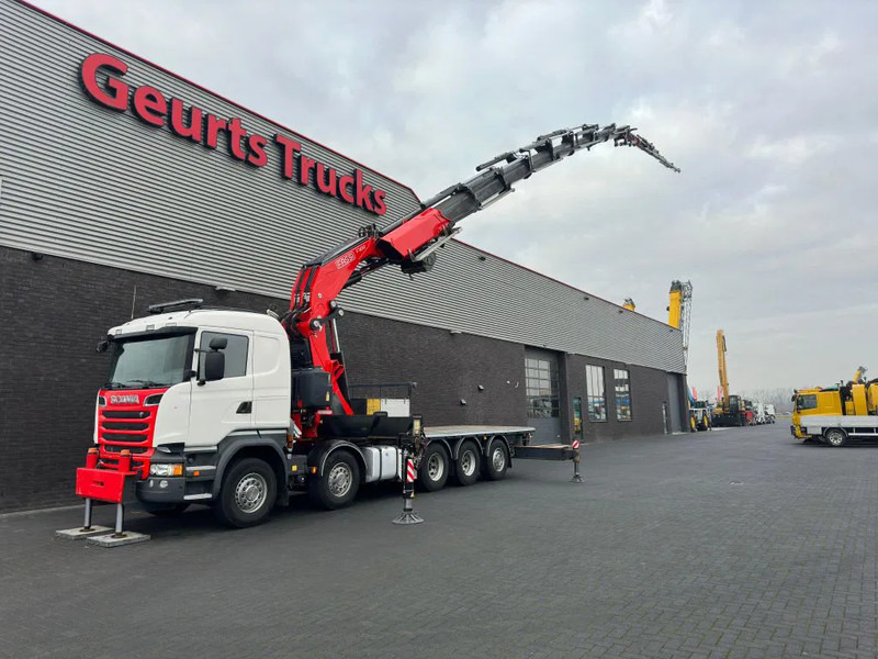 Scania R520 V8 10X4 TRIDEM + F1650RA.2.28 + JIB L816 KRAAN/KRAN/CRANE/GRUA - Автоманипулятор: фото 2 Scania R520 V8 10X4 TRIDEM + F1650RA.2.28 + JIB L816 KRAAN/KRAN/CRANE/GRUA - Автоманипулятор: фото 2