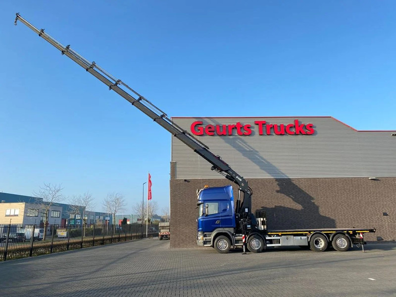 Scania R580 V8 8X2 + HIAB XS 544 E-8 HIPRO KRAAN/KRAN/CRANE/GRUA - Автоманипулятор: фото 5 Scania R580 V8 8X2 + HIAB XS 544 E-8 HIPRO KRAAN/KRAN/CRANE/GRUA - Автоманипулятор: фото 5