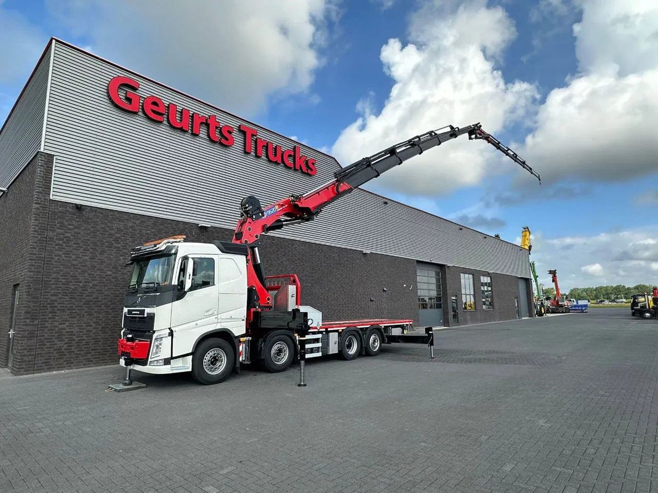 Volvo FH 540 8X2 MET HMF 9520K-K6 + JIB FJ2000-K6 KRAA - Автоманипулятор: фото 2 Volvo FH 540 8X2 MET HMF 9520K-K6 + JIB FJ2000-K6 KRAA - Автоманипулятор: фото 2
